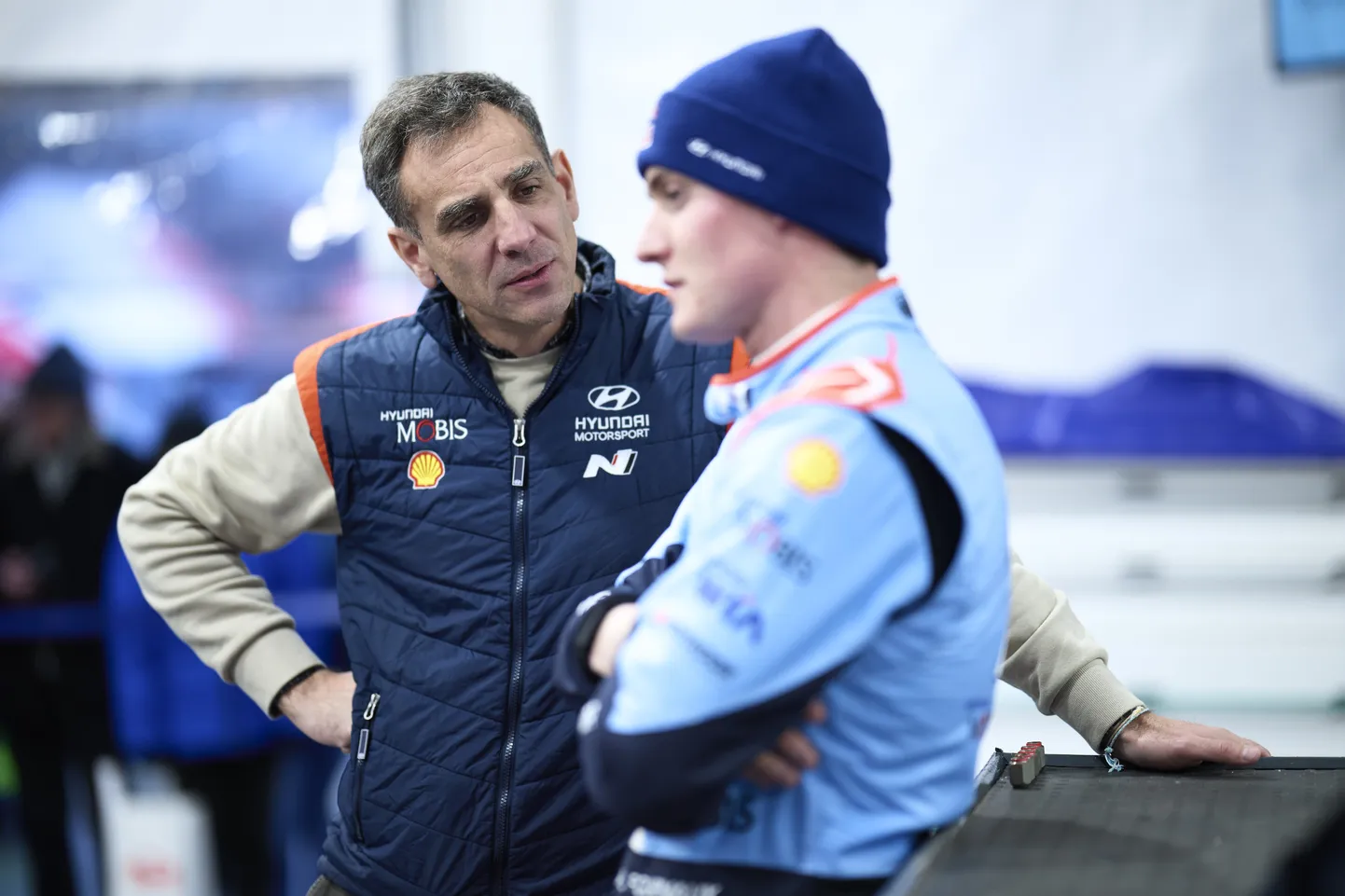 Cyril Abiteboul (vasakul) ja Adrien Fourmaux.