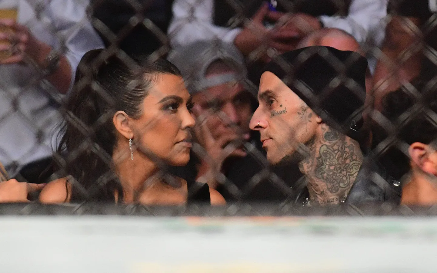 Kourtney Kardashian ja Travis Barker.