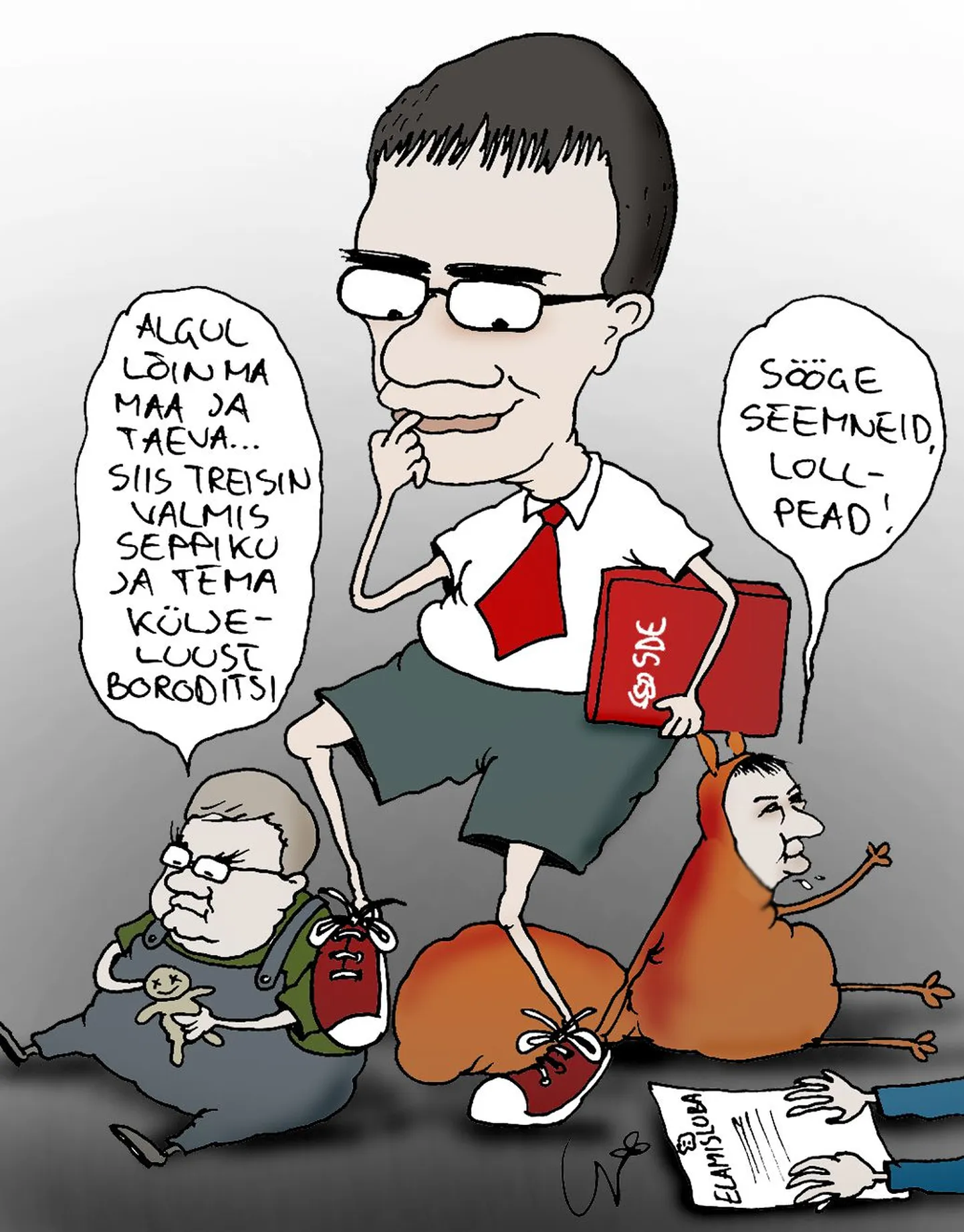 Liidrivahetus poliitmaastikul.