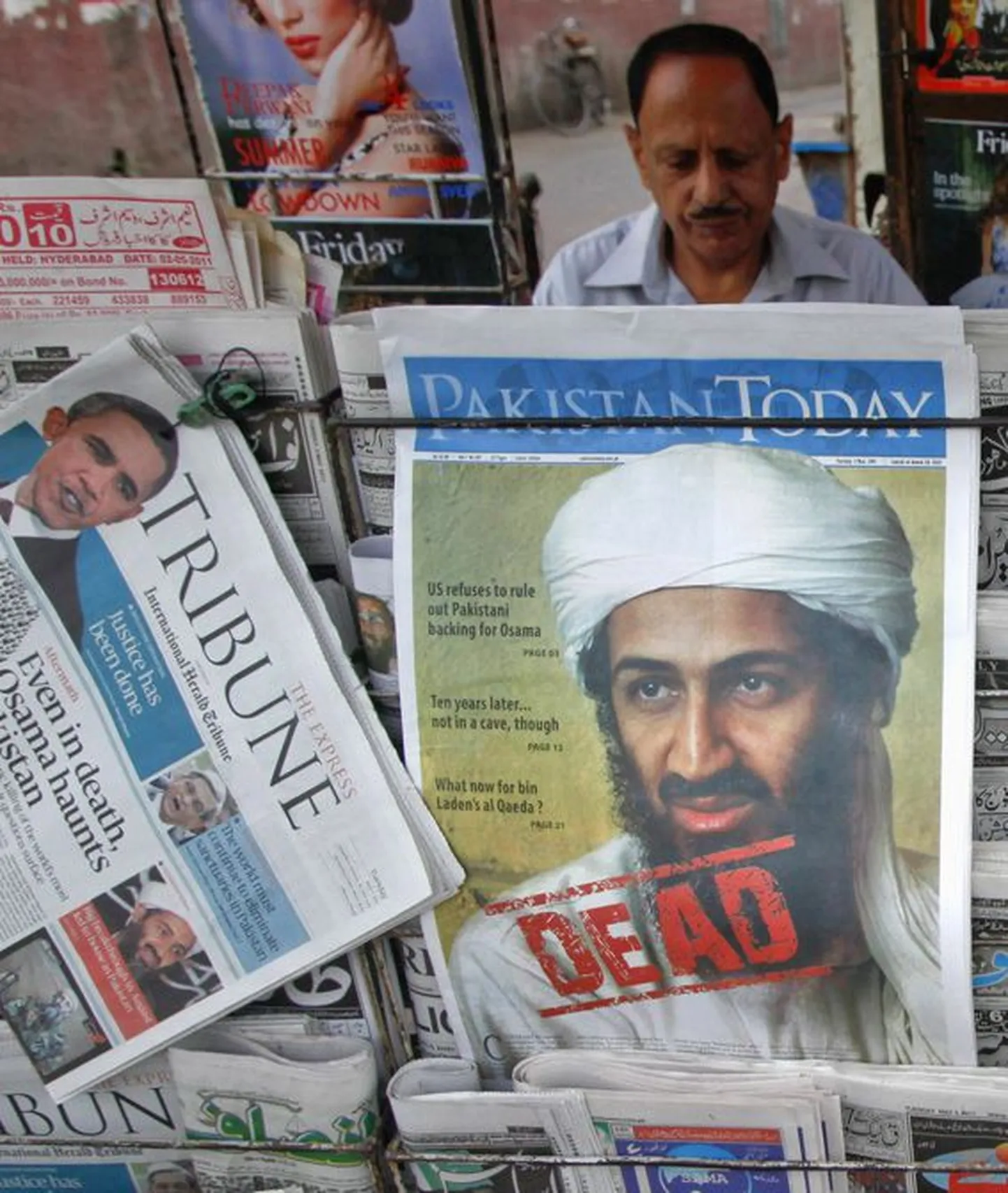 Osama bin Ladeni tapmine täitis maailma ajalehtede esiküljed.