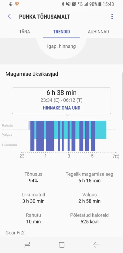 Samsungi unevaade