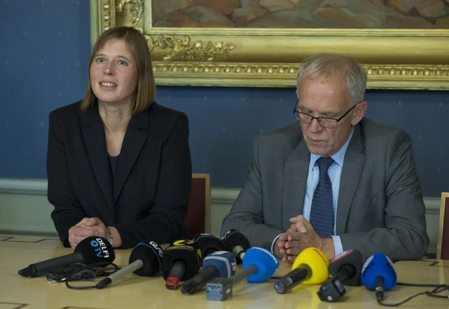 Pärast riigikogu vanematekogu pikka koosolekut pakkus riigikogu esimees Eiki Nestor välja uue presidendikandidaadi, kes on Euroopa Kontrollikoja liige Kersti Kaljulaid.