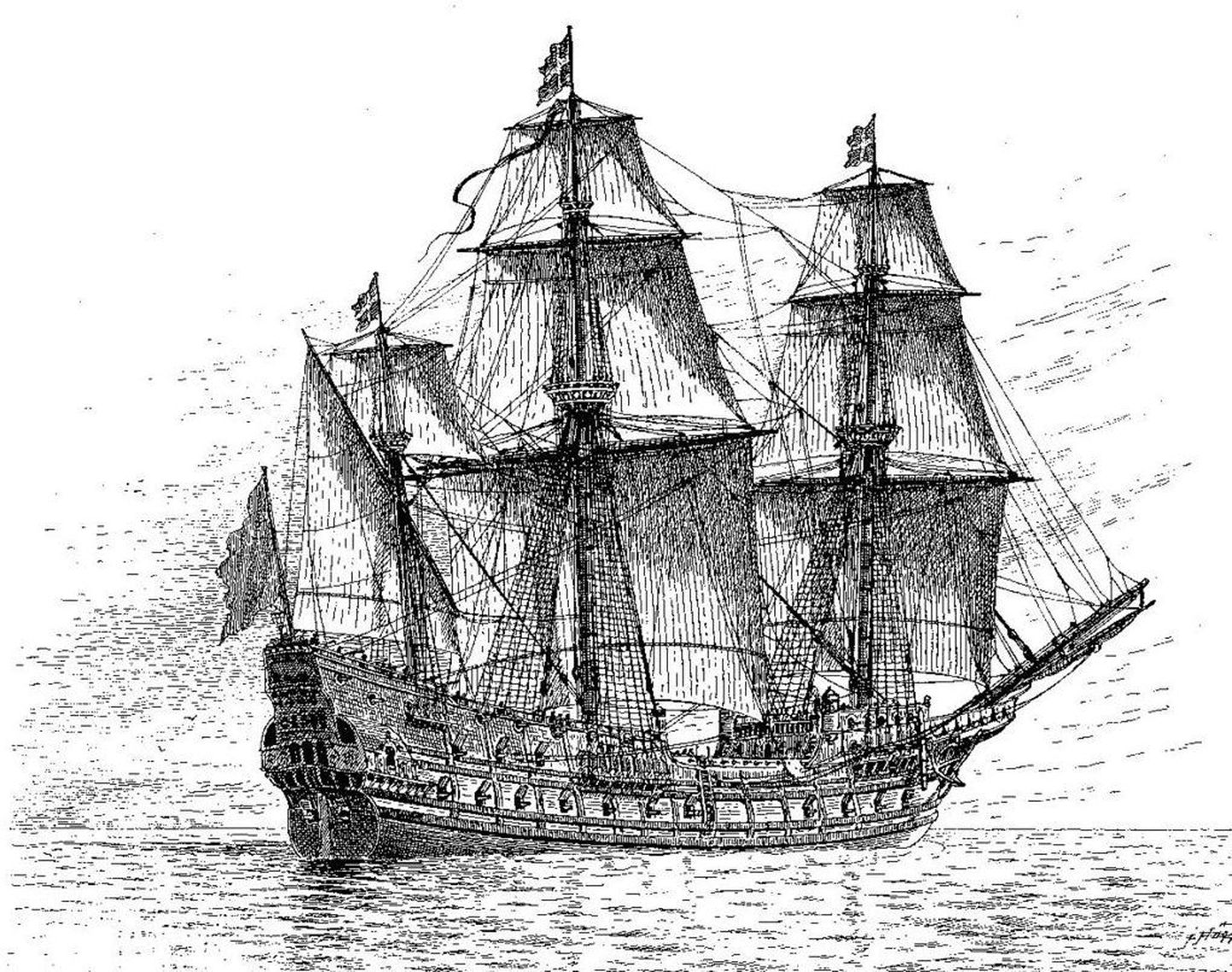 Rootsi 16. sajandi sõjalaev Mars