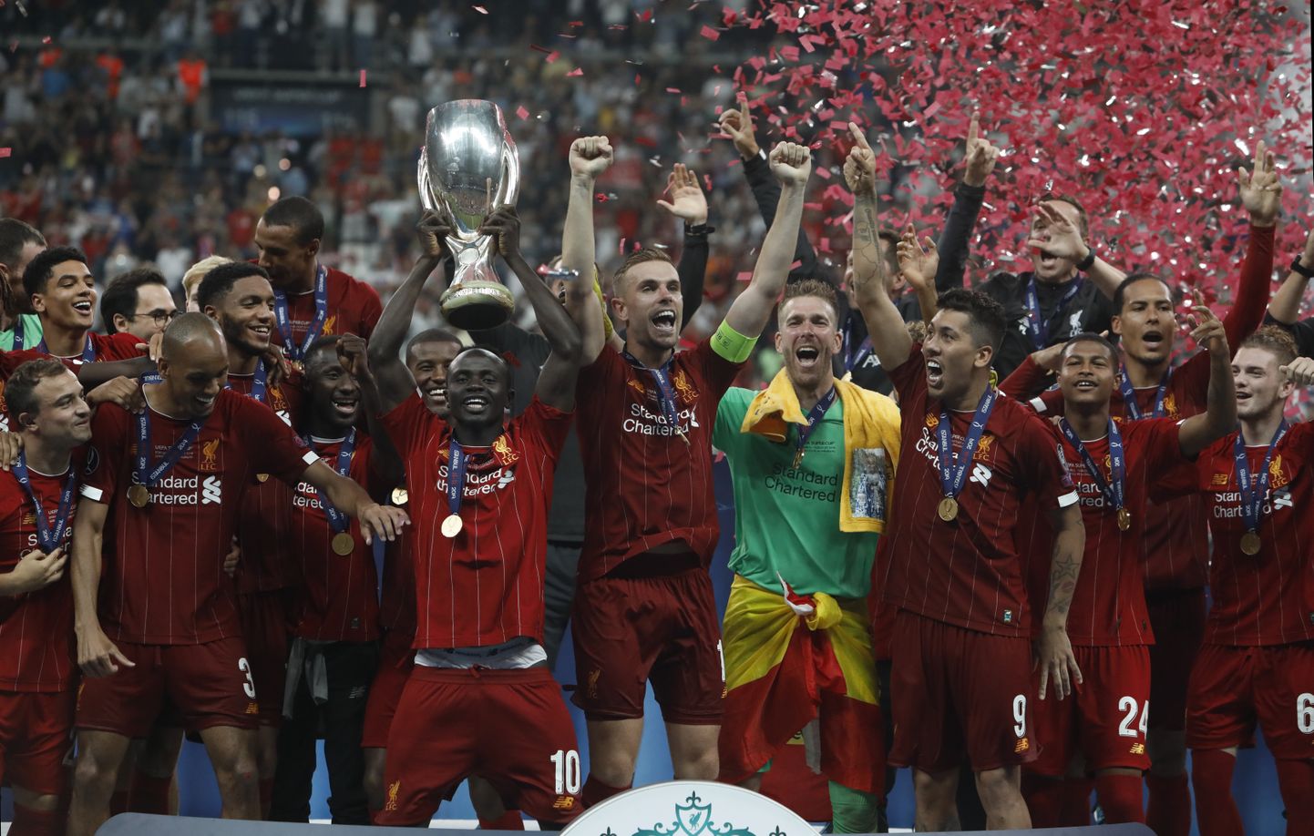 Liverpool alistas UEFA superkarikafinaalis Chelsea.