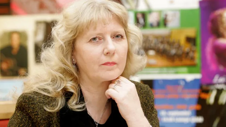 Komponiste un pianiste Ilona Breģe.