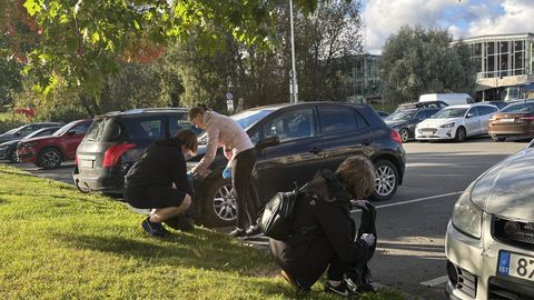 Gümnasistid korjasid Rakvere tänavatelt üle 350 liitri prügi