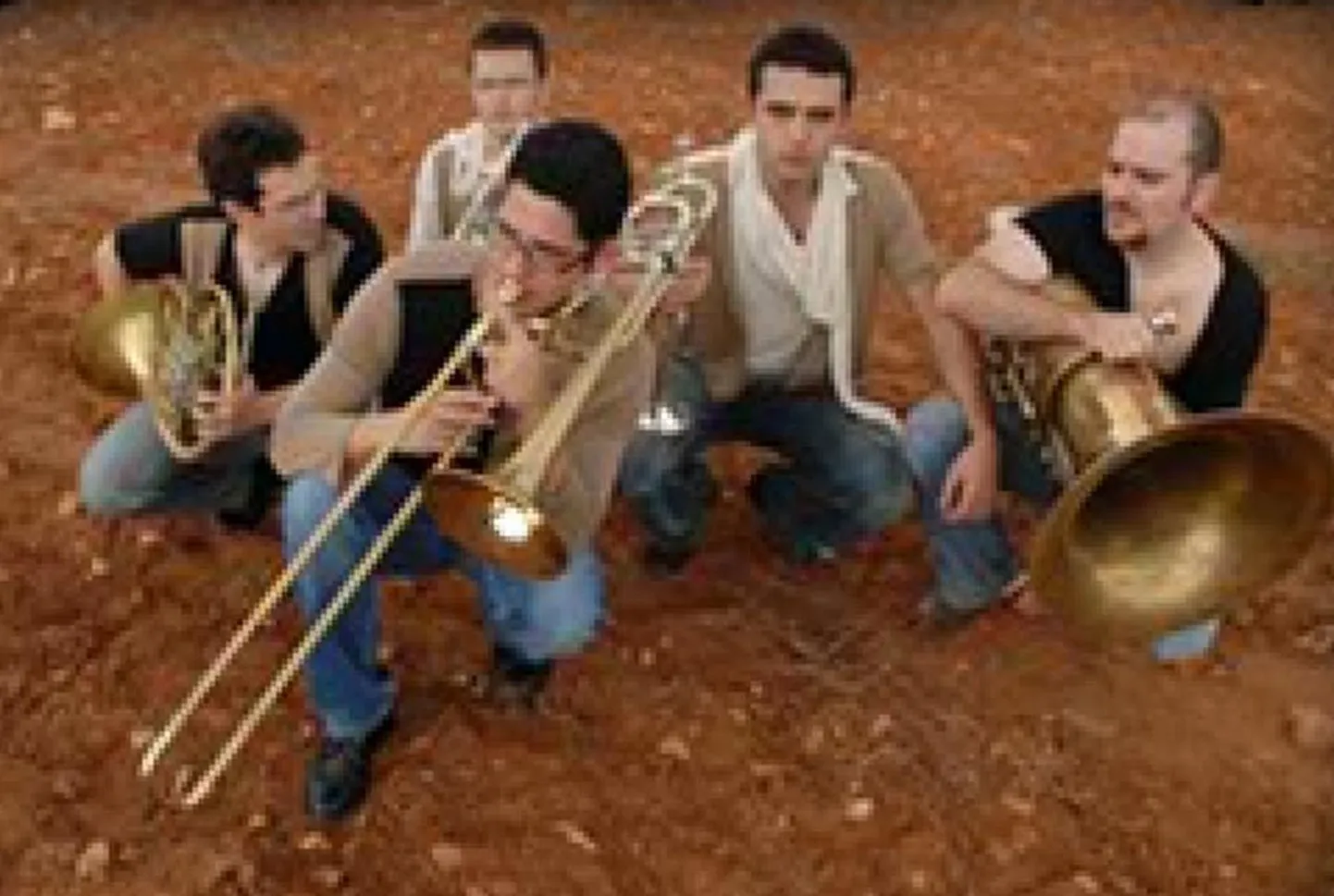 Vaskpillikvintett "5 de Brass" HIspaaniast.