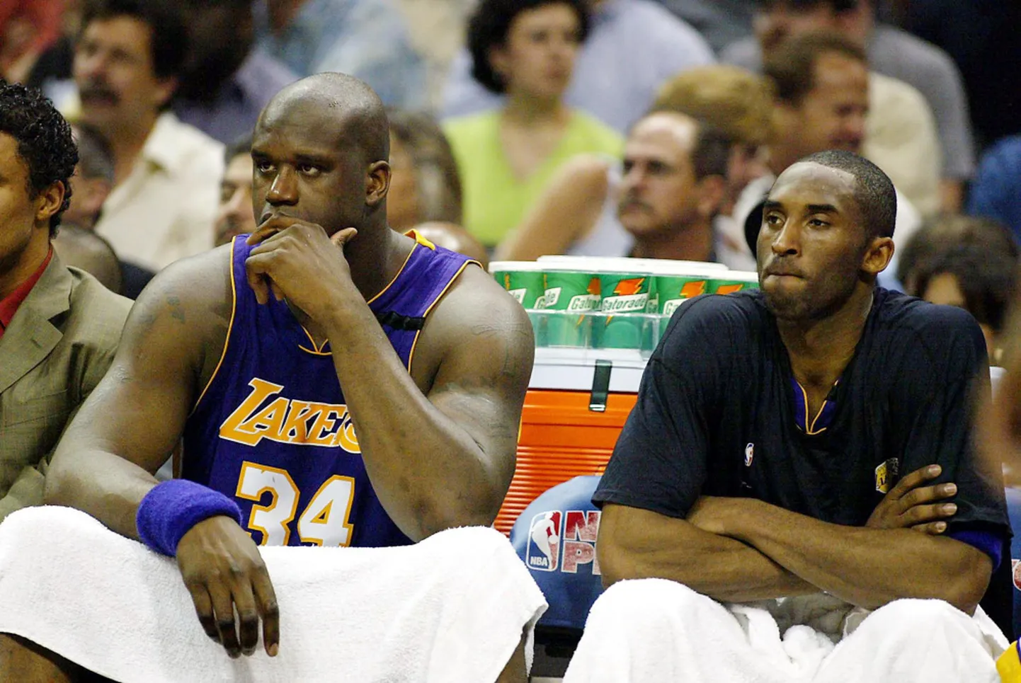 Kobe Braients un Šakils O'Nīls