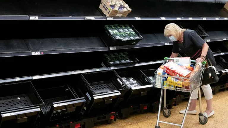 Пустыми полками в Британии уже давно никого не удивишь. Пандемия усугубила проблемы брекзита