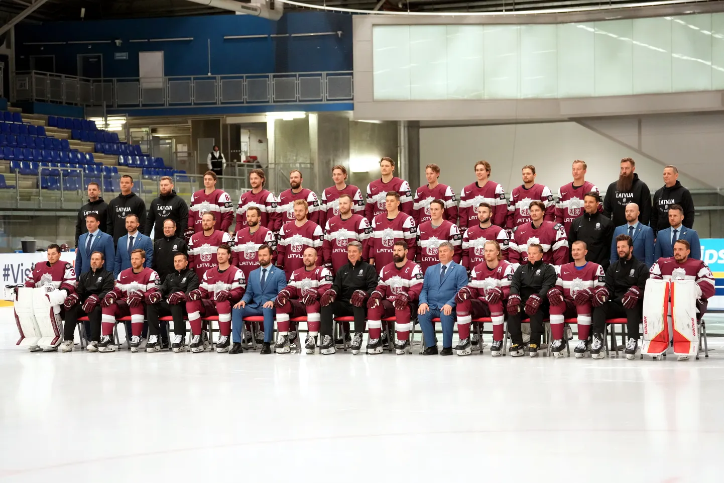 Сборная Латвии по хоккею в Остраве