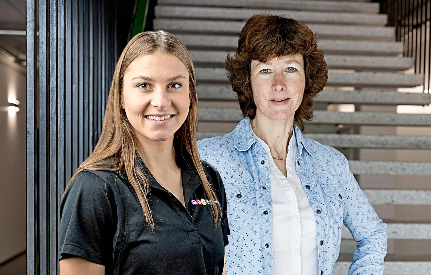 Getter Marie Lemberg ja Eva-Maria Riso.
