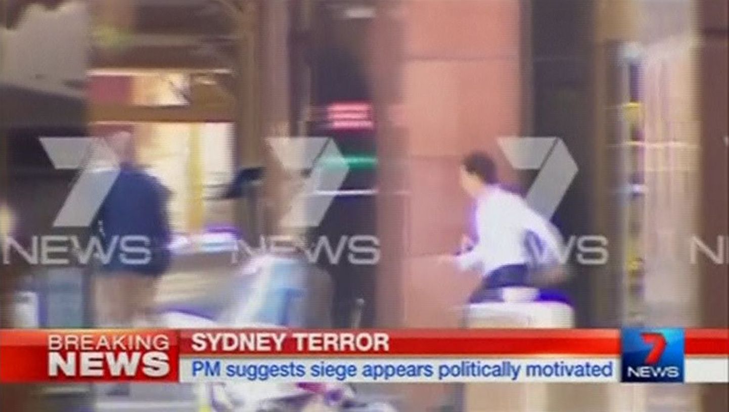 Austraalia Seven Network edastas Sydney pantvangikriisi otsepildis