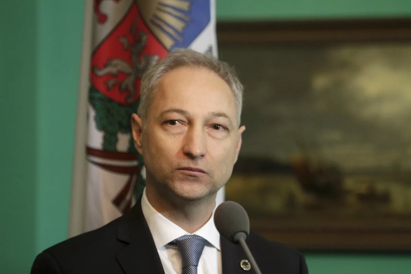 Uue Konservatiivse Partei (JKP) esimees Jānis Bordāns.