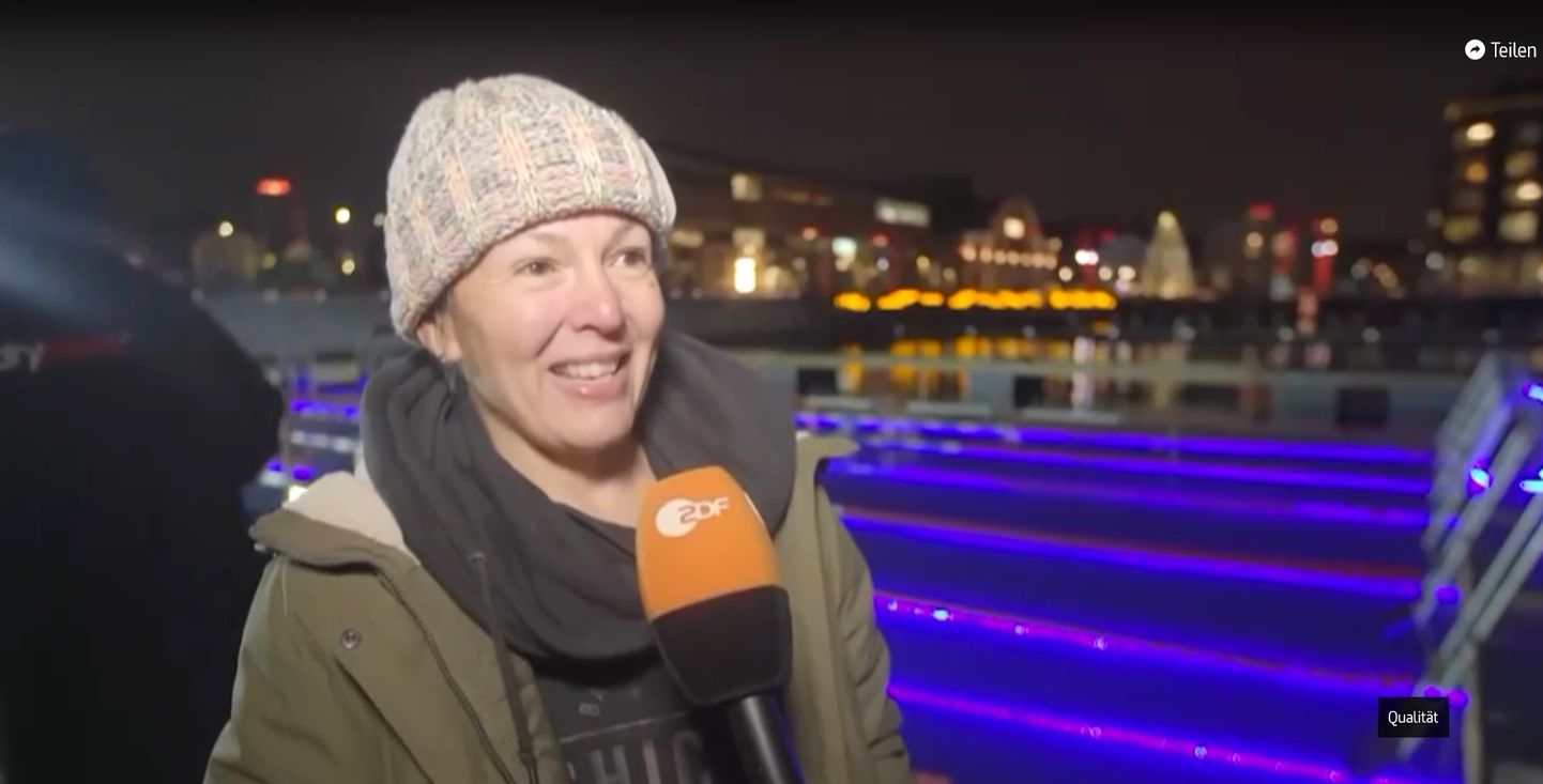 Saksa TV näitas videoklippi Eesti taliujumisest