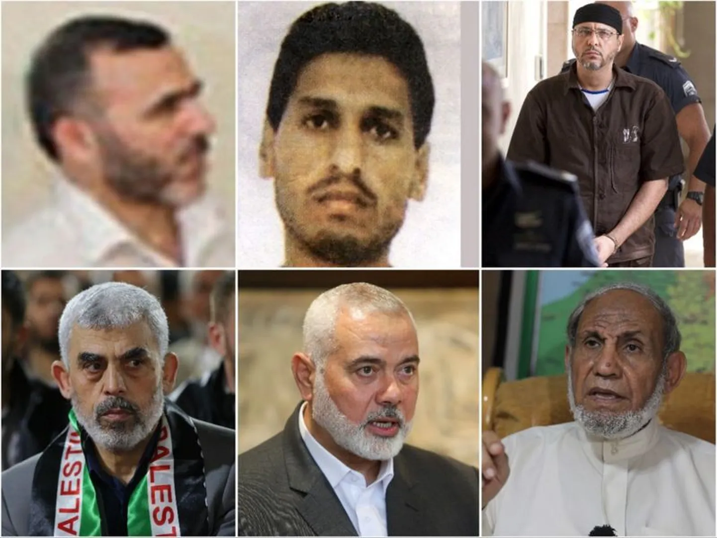 Самые влиятельные лидеры ХАМАС.
