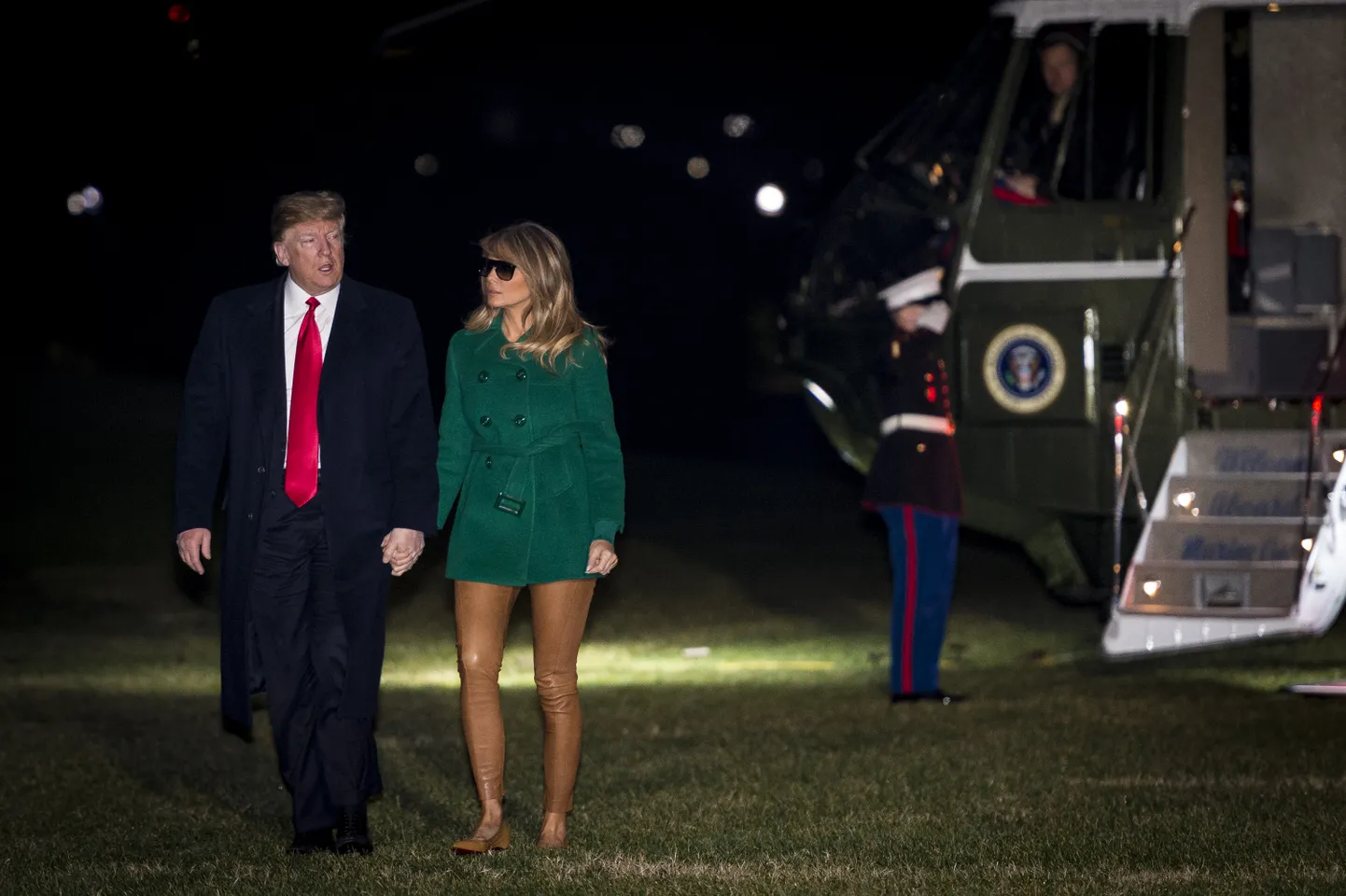 Дональд и Мелания Трамп.