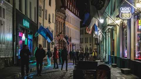 Tallinna vanalinna öömelu on elanikke taas häirima hakanud