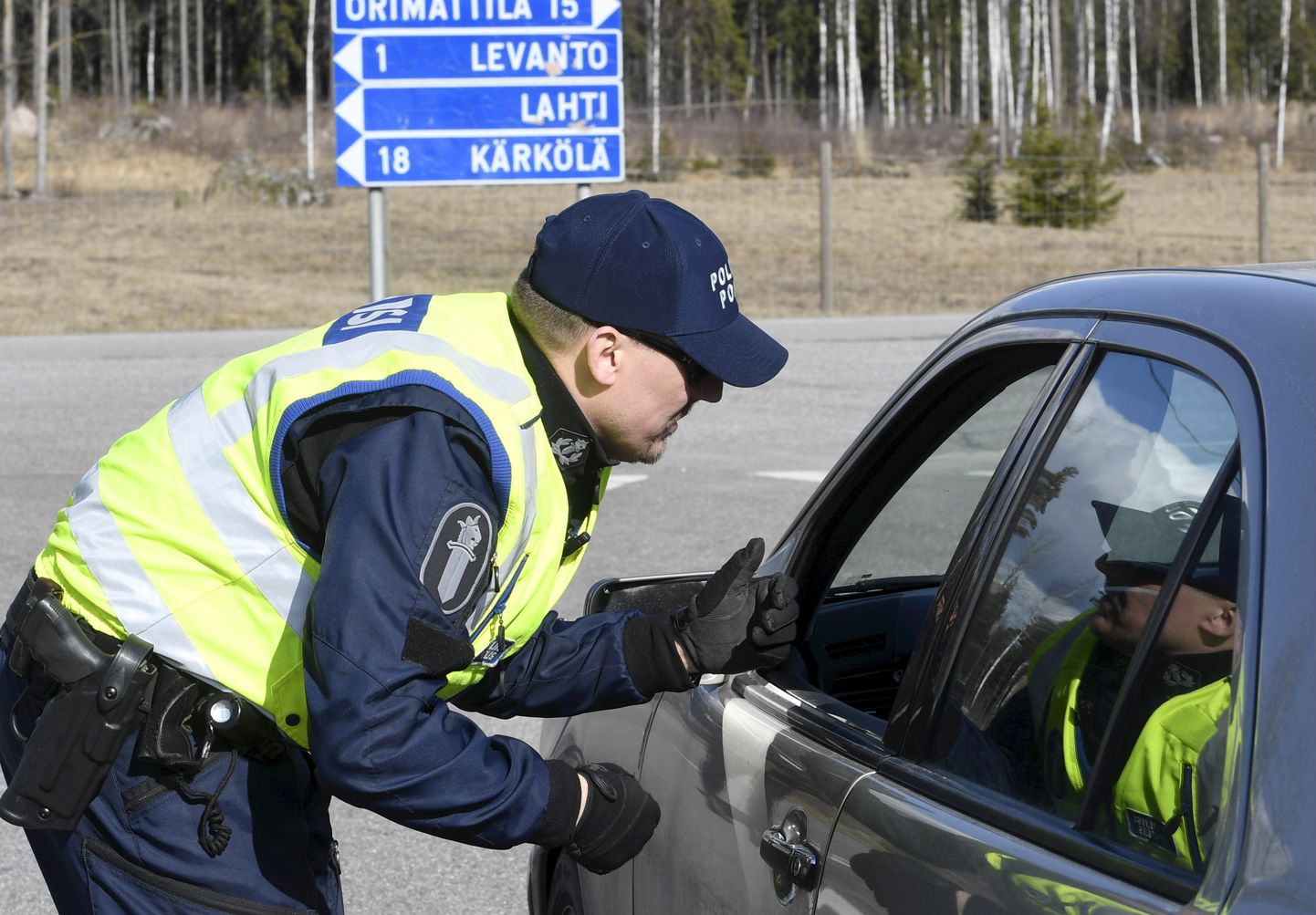 Финский полицейский. Фото иллюстративное.