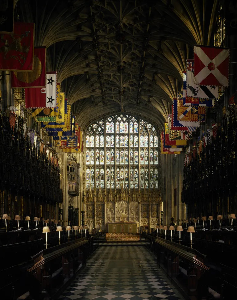Windsori lossi St. George'i kabeli sisevaade