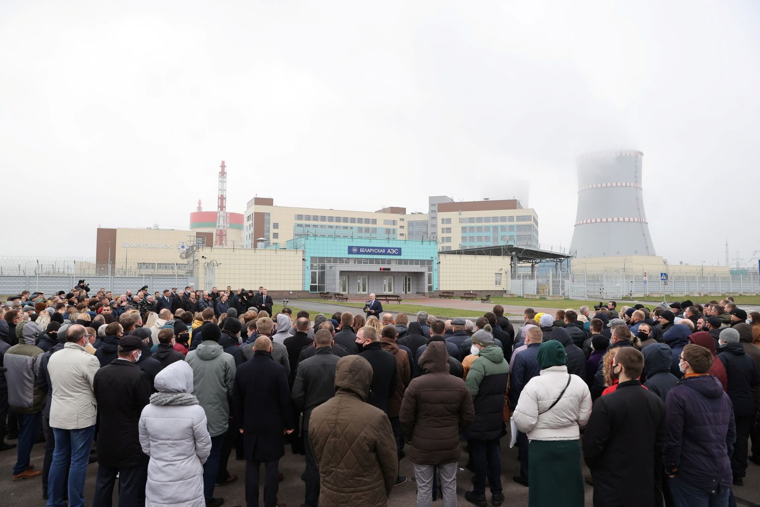 Valgevene president avab pidulikult Astravetsi tuumajaama 7. novembril 2020