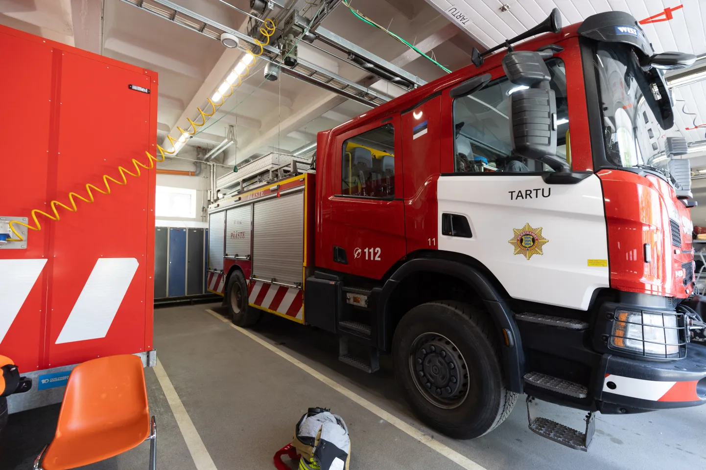 Päästjad käisid neljapeva õhtul Nõo lähistel põlengut kustutamas.