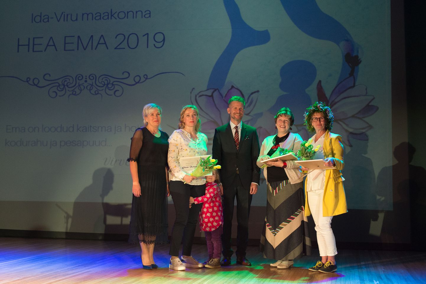 Ida-Virumaa "Hea ema 2019" autasustamistseremoonia.