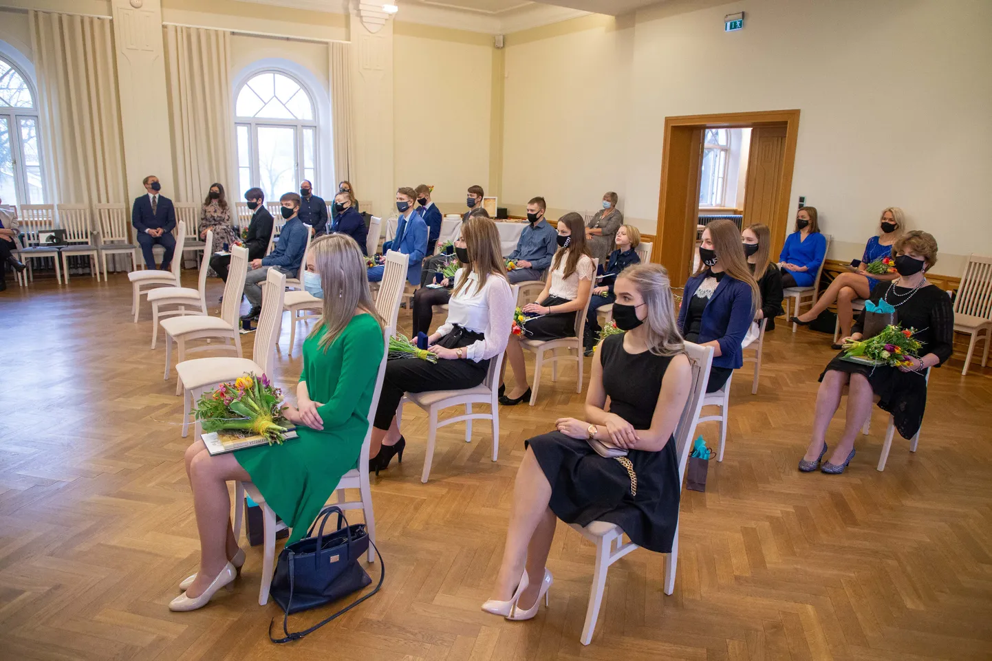 Paide linna aastapreemiate ja SA Andekas Laps stipendiumide saajad