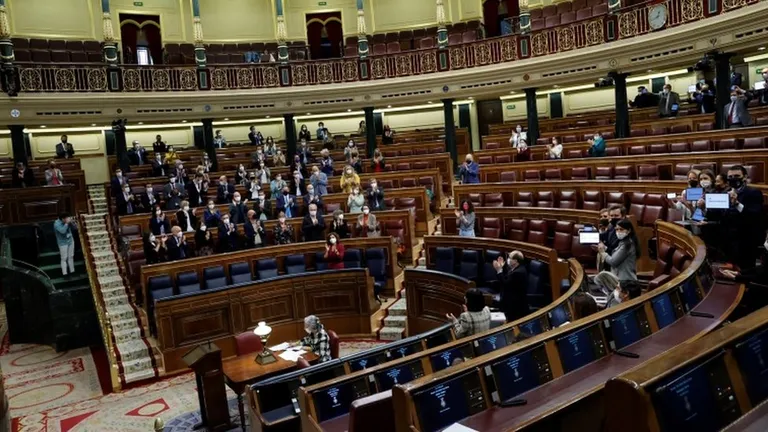 Депутаты испанского парламента.