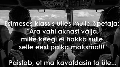 Ära vahi aknast välja!
