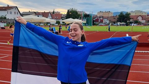 Medalisadu! Eesti odaviskaja püsitas olümpiafestivalil võimsa isikliku rekordi