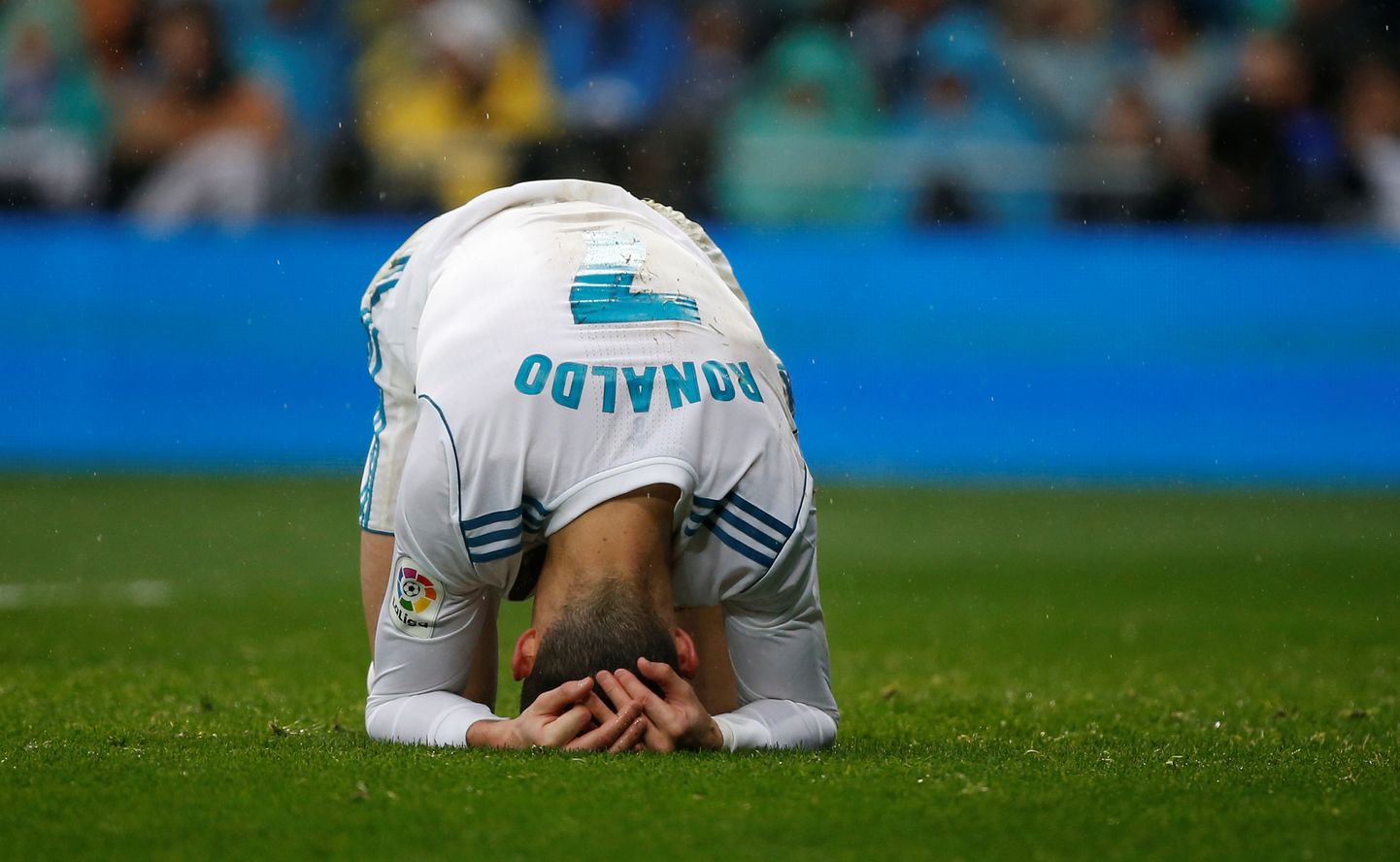 Cristiano Ronaldo viibis Madridi Reali kaotusmängus väljakul algusest lõpuni.