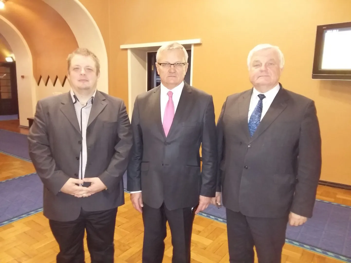 Эрки Сависаар,Тармо Тамм и Валерий Корб