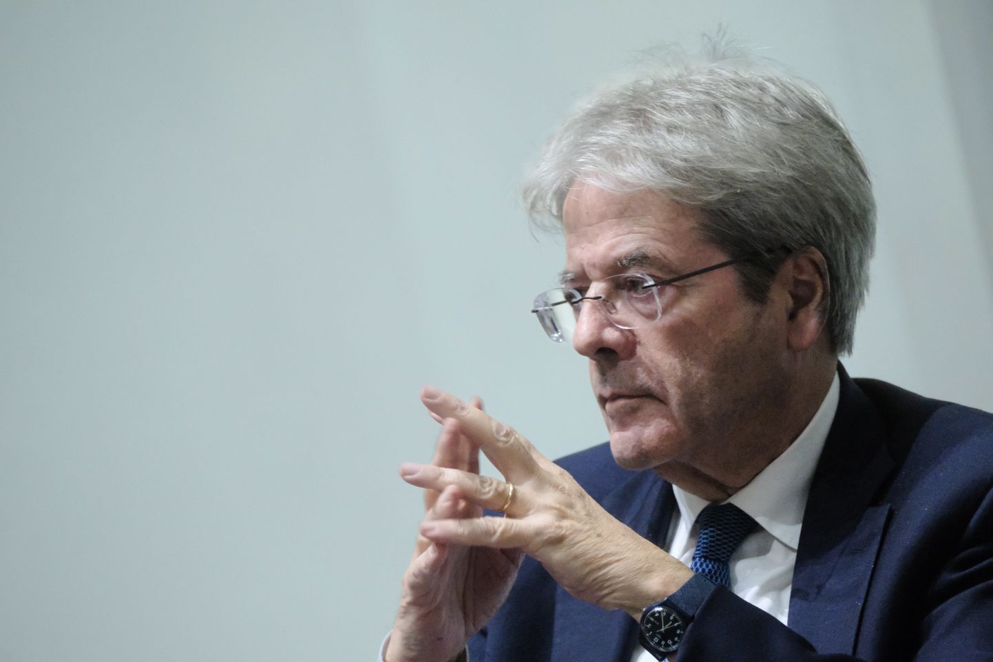 Euroopa Liidu majandusvolinik Paolo Gentiloni.