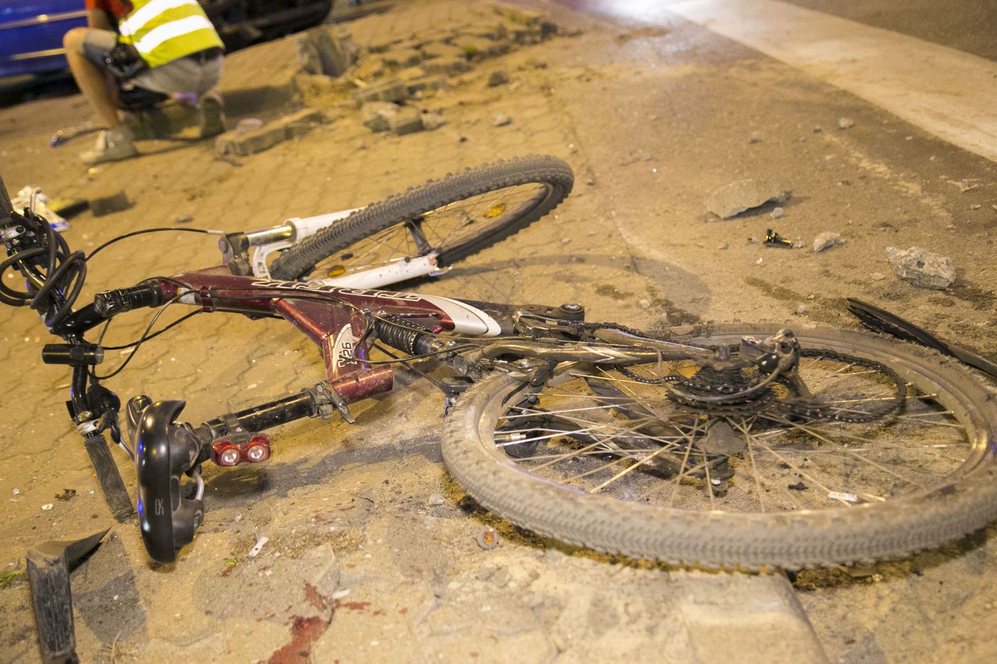 Uljaste jalgratturitega on õnnetused kerged juhtuma.