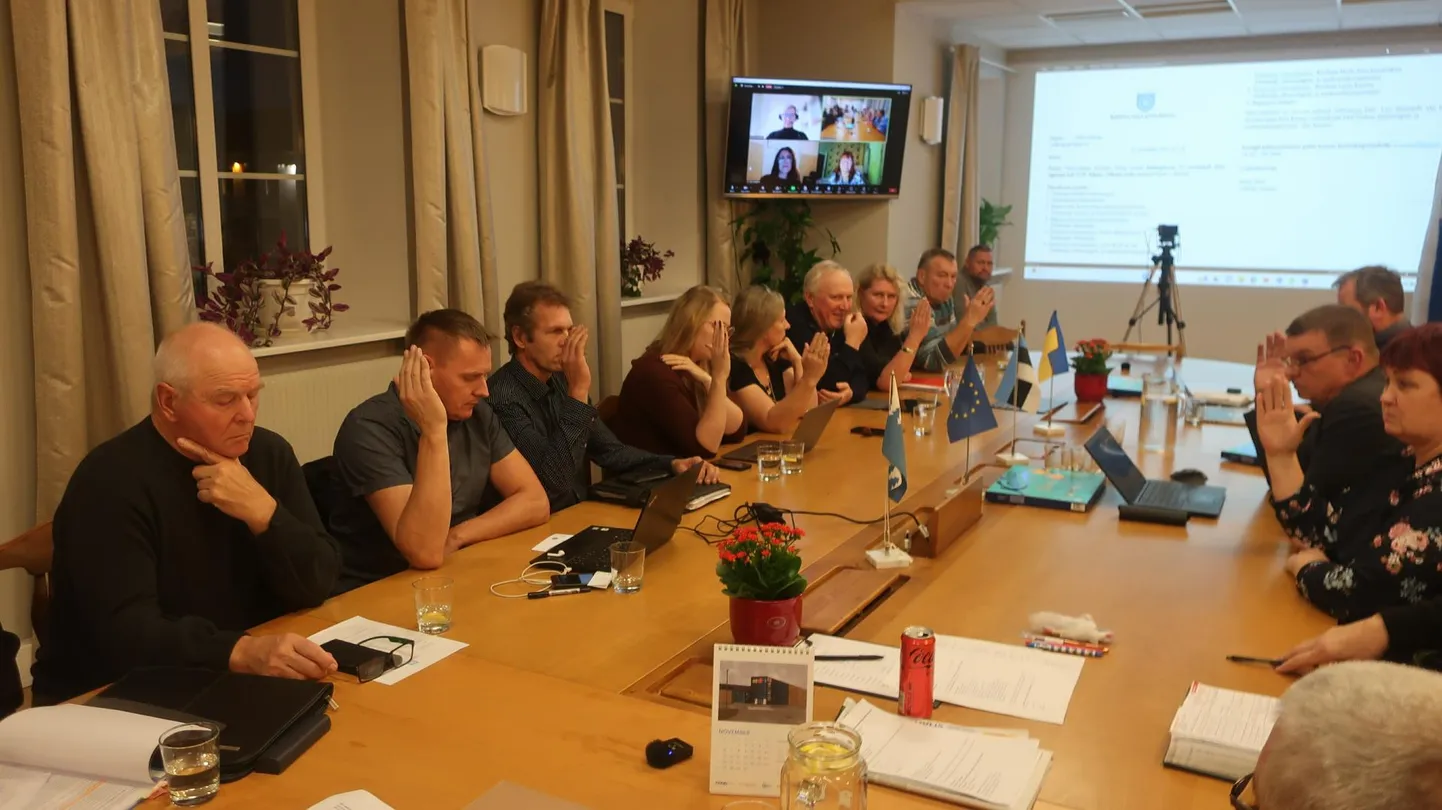 Haridusvõrgu reformi algatamise vastu oli Räpina vallavolikogus kaheksa rahvaesindajat.
