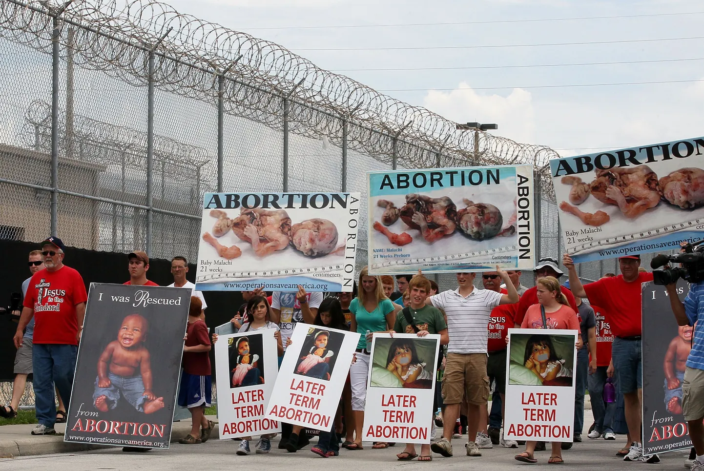 Abordivastane meeleavaldus Ameerika Ühendriikides Florida osariigis.