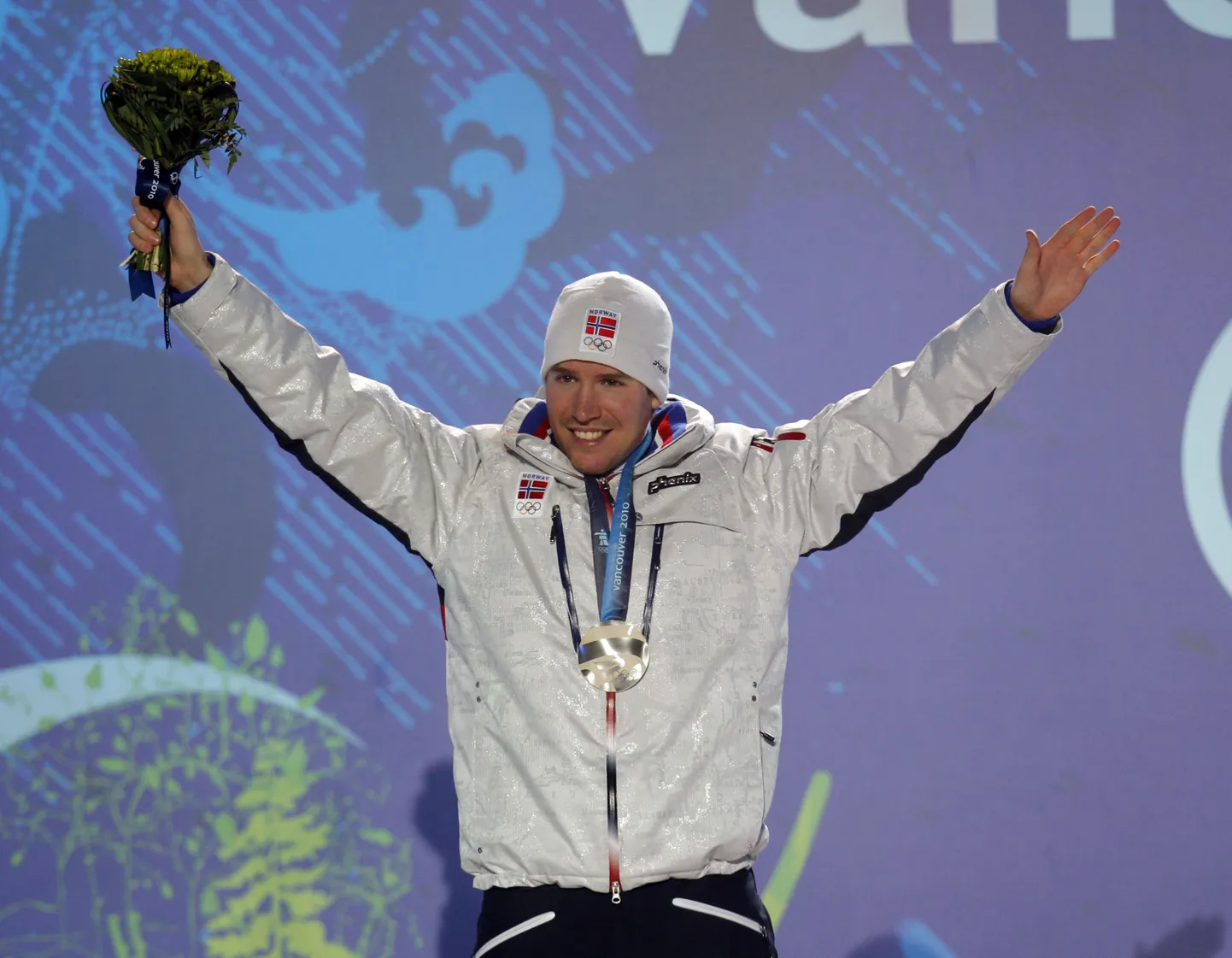 Emil Hegle Svendsen medalitseremoonial.