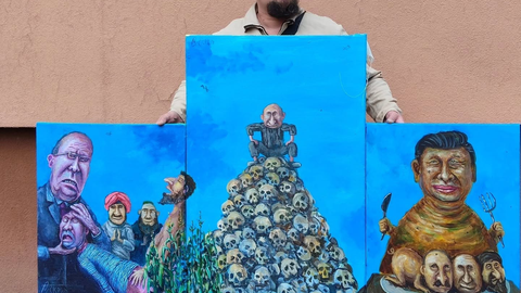 URMAS NEMVALTS ⟩ Tapeti võimukriitiline karikaturist