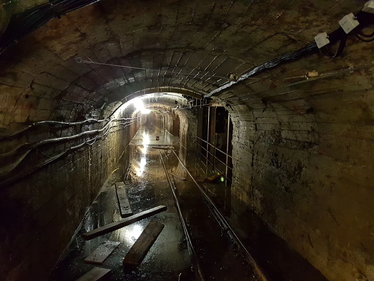 Uputus Eesti kaevandusmuuseumis.