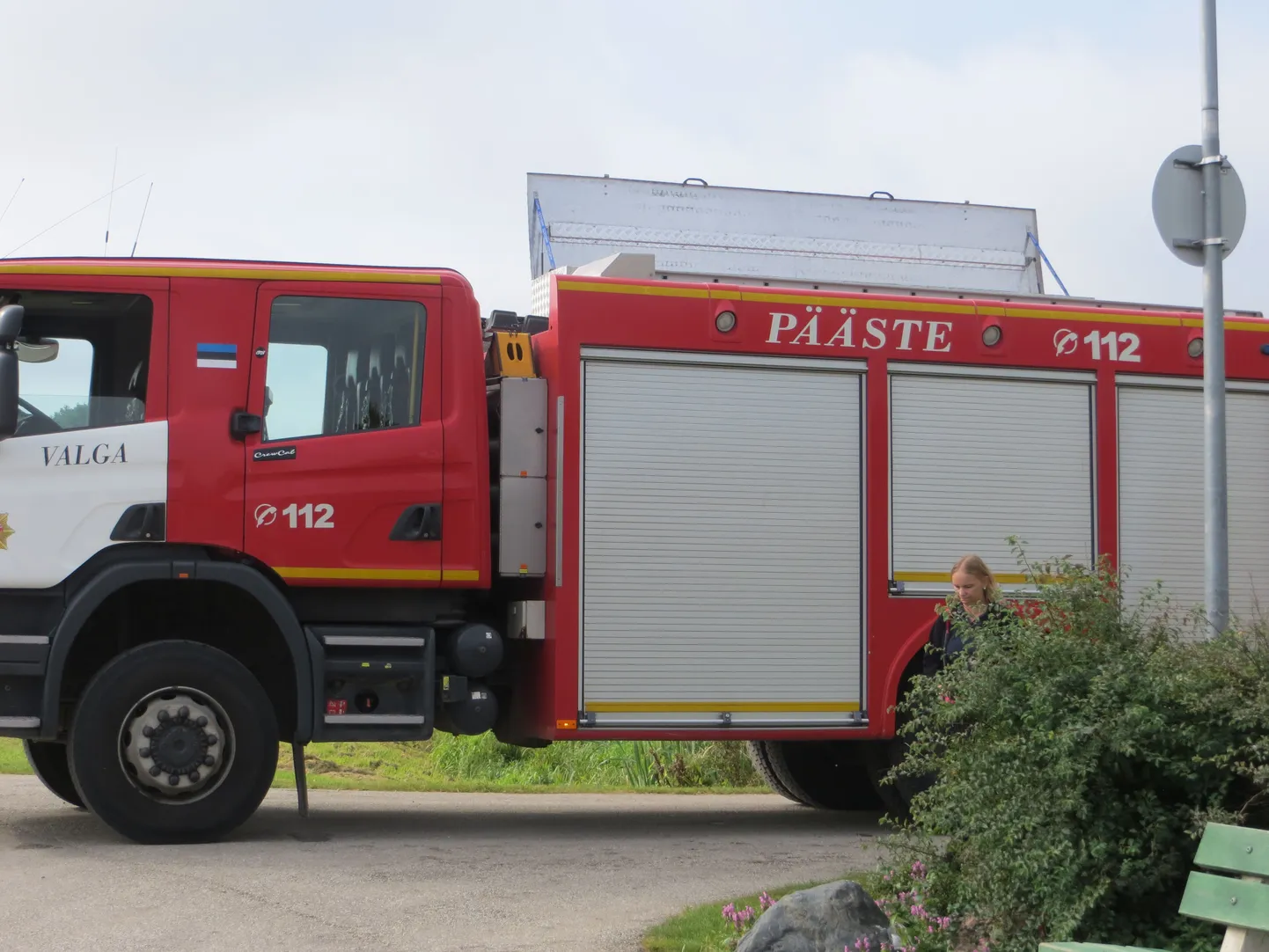 Päästeauto. Foto on illustratiivne.