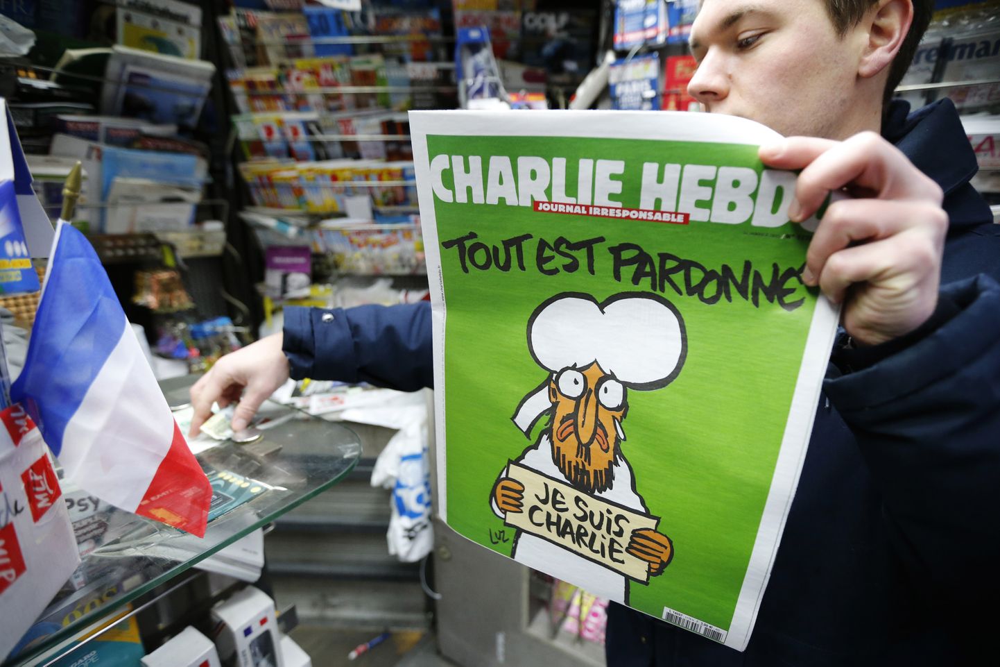 Satiirileht Charlie Hebdo.