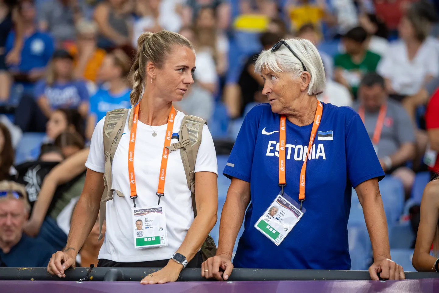 Anne Mägist (paremal) ja tema endisest õpilasest Grit Šadeikost said sujuvalt kolleegid.