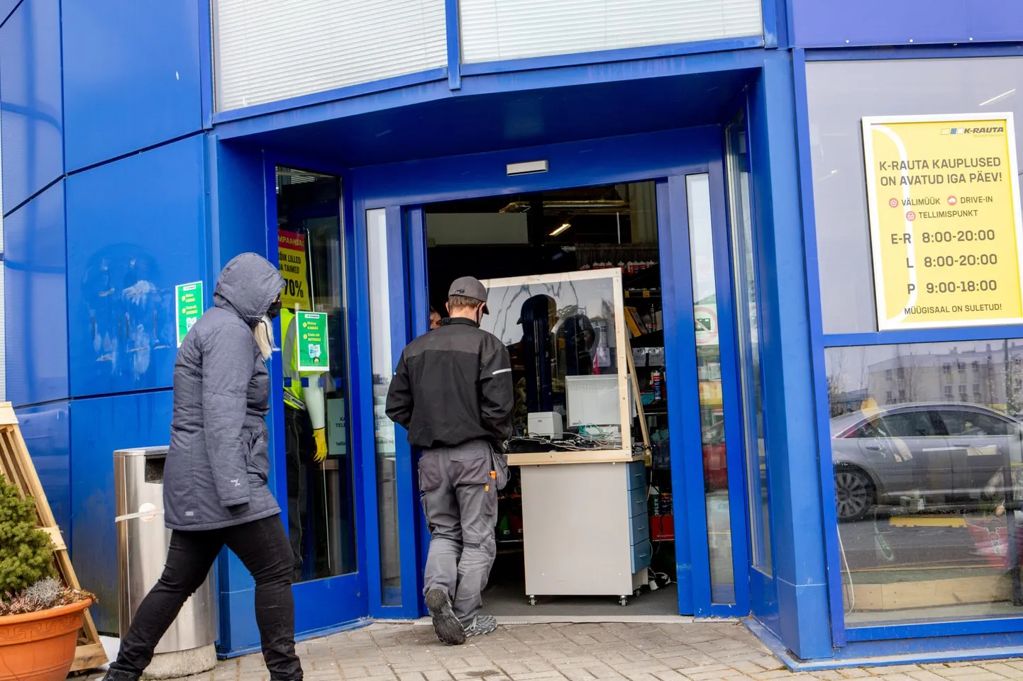 K-rauta ehituspoodide müüginumbrid on märkimisväärselt langenud.