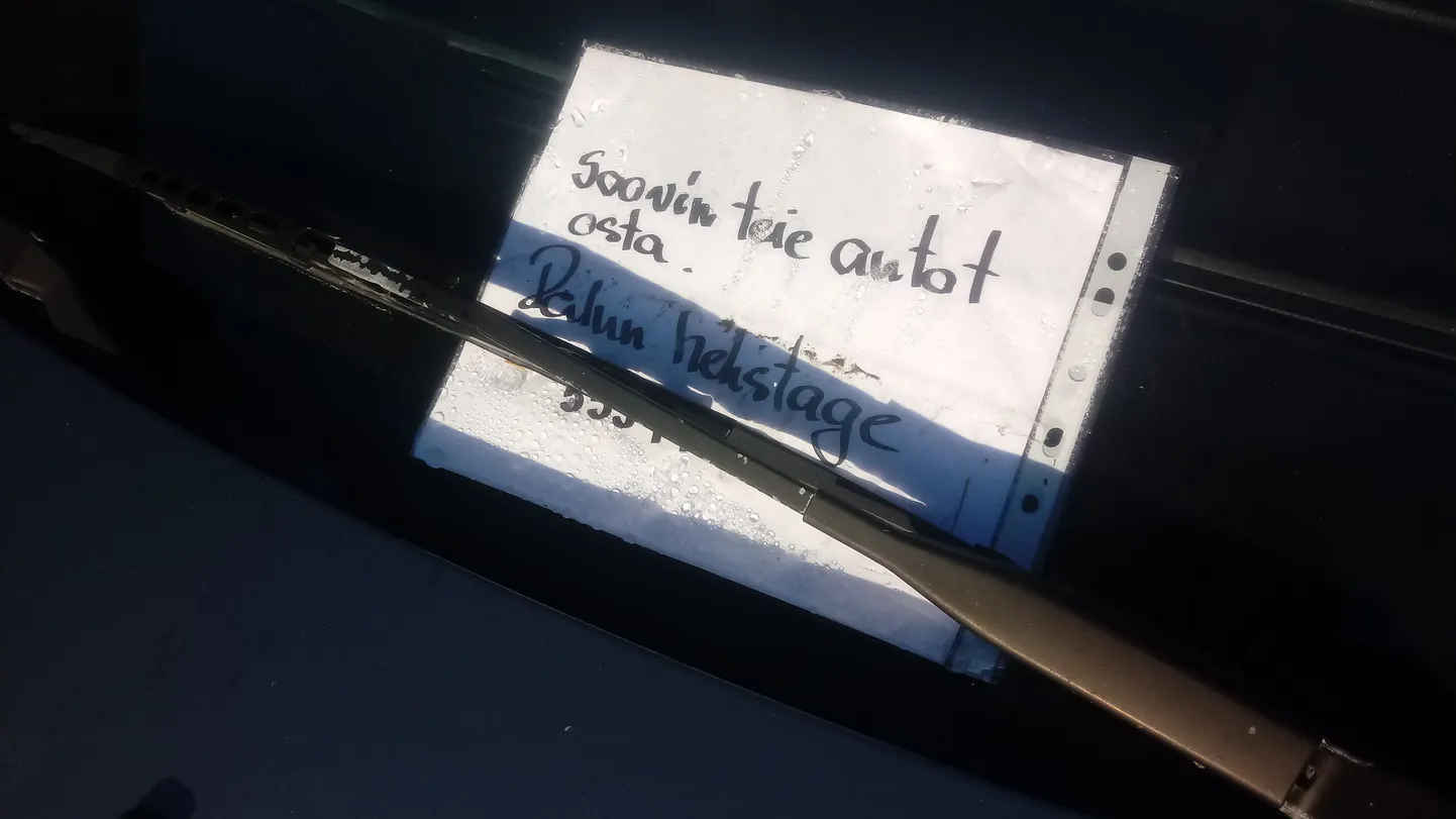 Auto ostmine Paide moodi