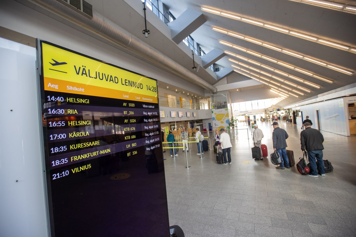 Tallinna lennujaam, foto on illustratiivne