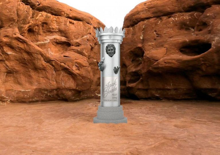 Jaak Joala kuju Utah’ kõrbes salapärase monoliidi asemel 