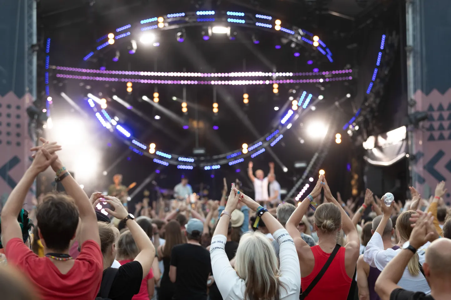 Läti muusikafestival Positivus (2019). Foto on illustratiivne.
