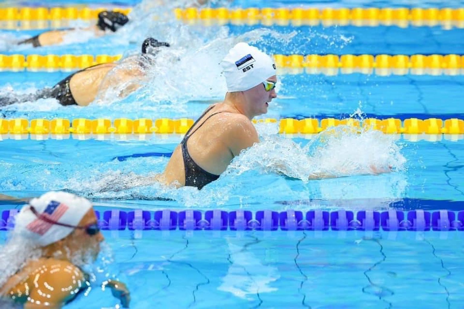 Энели Ефимова попала в десятку лучших в мире пловчих брассом.