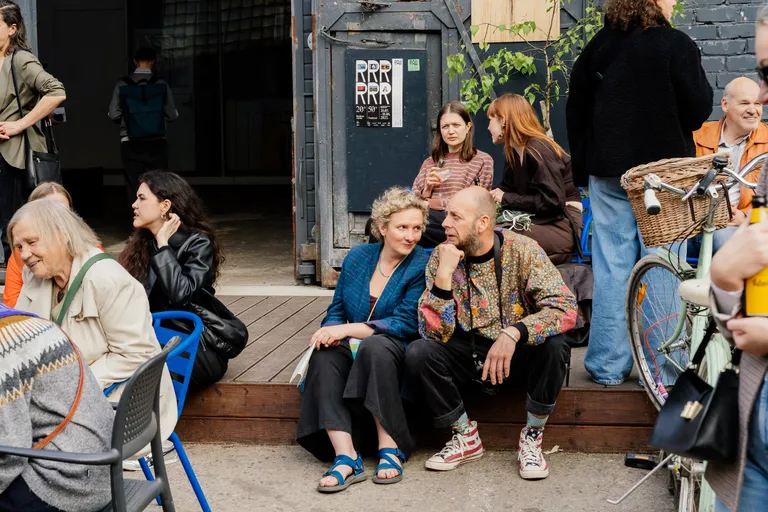 "Galeriju nakts" mākslas telpā "TUR" Tallinas ielas kvartālā.