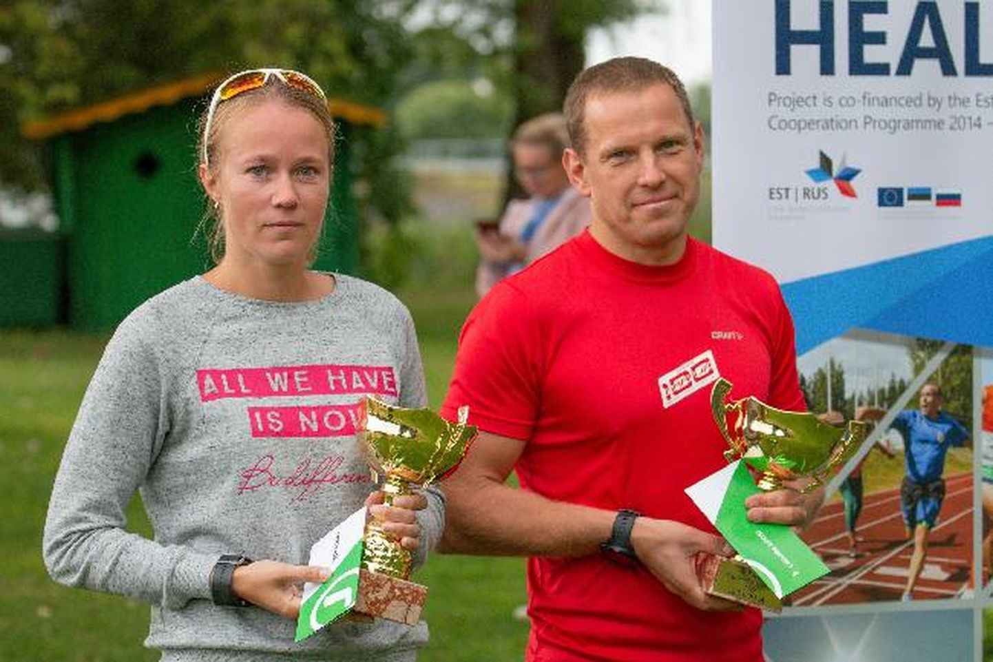 Räpina Raudmehe triatloni üldarvestuse parim naine oli Karin Varikov ja parim mees Aleksander Varikov.